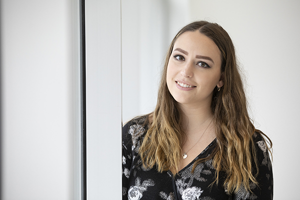 Hanna Surdi decided to attend Binghamton University's School of Pharmacy and Pharmaceutical Sciences after being awarded the Schorr Family Foundation Pharmacy Scholarship.
