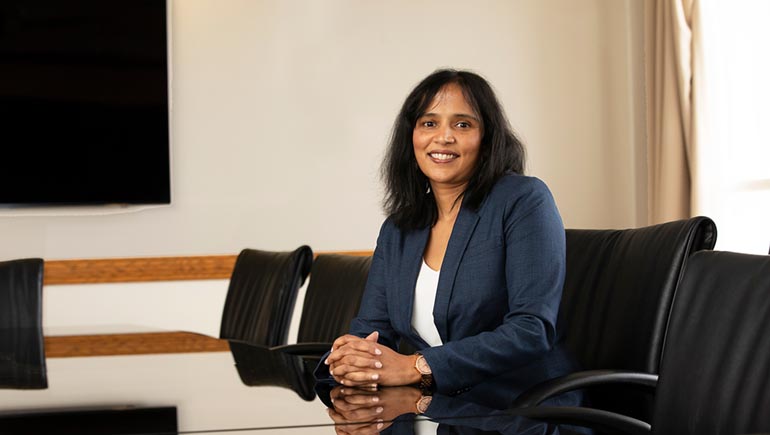 Lavanya Gopalakrishnan '98 is a senior director of customer experience at Cisco.
