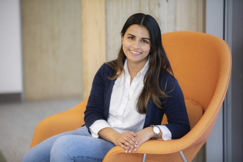 Rhea Marfatia, Binghamton University '20 | B.S. in Integrative Neuroscience, Undergraduate Research Assistant, Dept. of Neuroscience and Co-Founder and CFO, LARA Sanorbis Inc. photographed, February 16, 2021.