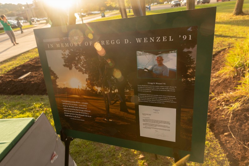 Celebration of the life of Gregg D. Wenzel ’91.