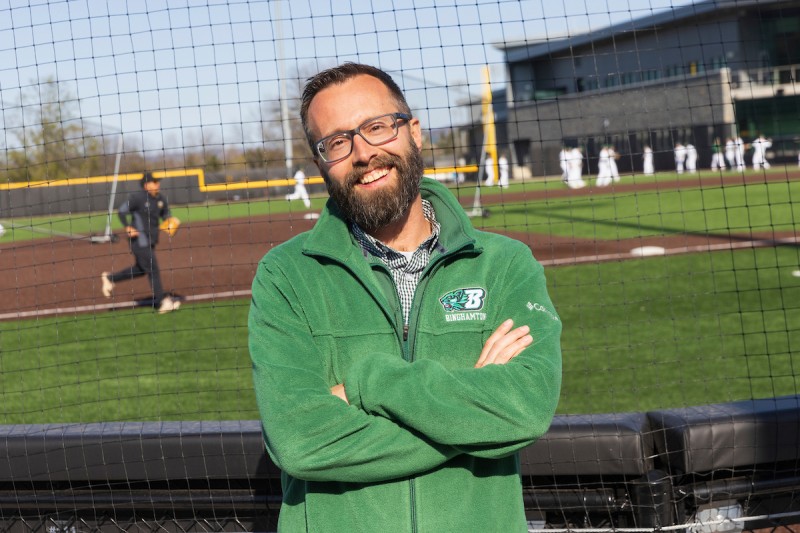 Ryan Yarosh '02, MPA '09, is the senior director of media and public relations at Binghamton University.