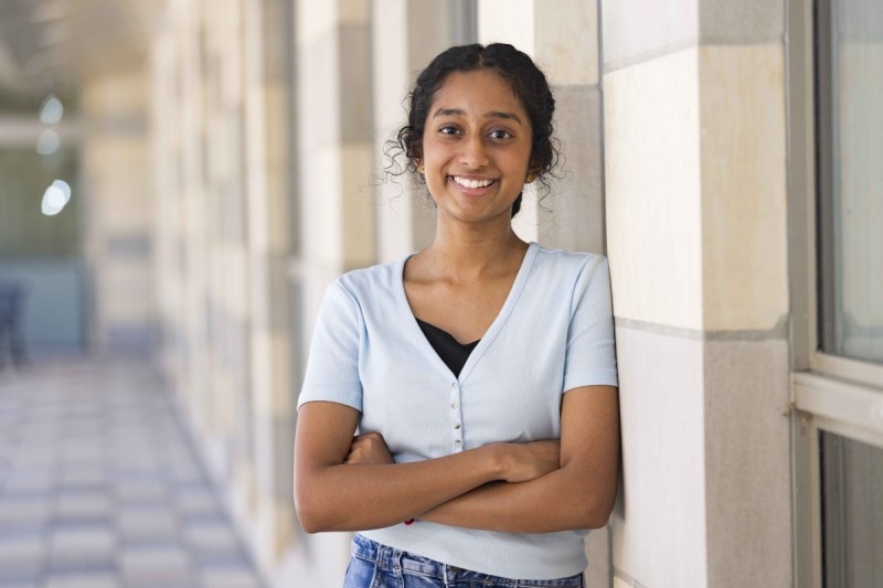 Shruti Venkatesh, a biological sciences major from the Harpur College of Arts and Sciences
