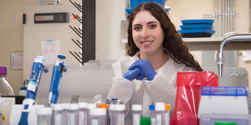 Natalie Weiss, a biomedical engineering doctoral student, recently won an American Heart Association fellowship.