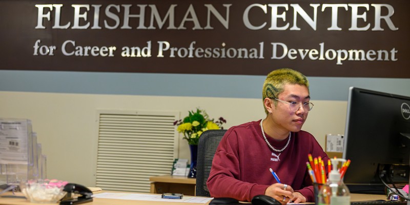 The Fleishman Center for Career and Professional Development partnered with Services for Students with Disabilities to offer the Launch Your Career Skills program.