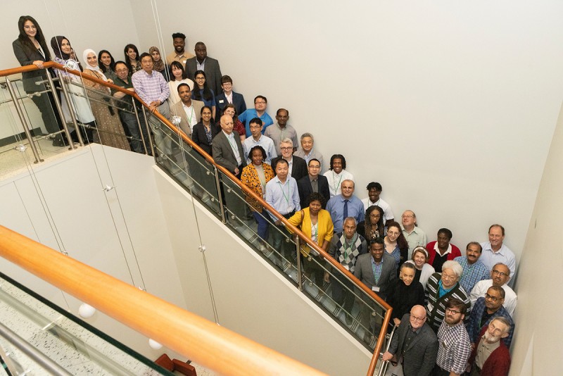 Representatives from six historically black colleges and universities (HBCUs) and the Thurgood Marshall College Fund met with Binghamton University faculty and staff as part of the Emerging Technology & Broadening Participation Summit.