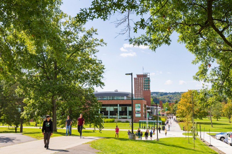 U.S. News & World Report's latest graduate school rankings list several of Binghamton's programs, including business and pharmacy in the top 100.