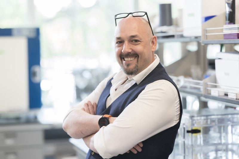 Guy German, associate professor of biomechanical engineering at Binghamton University