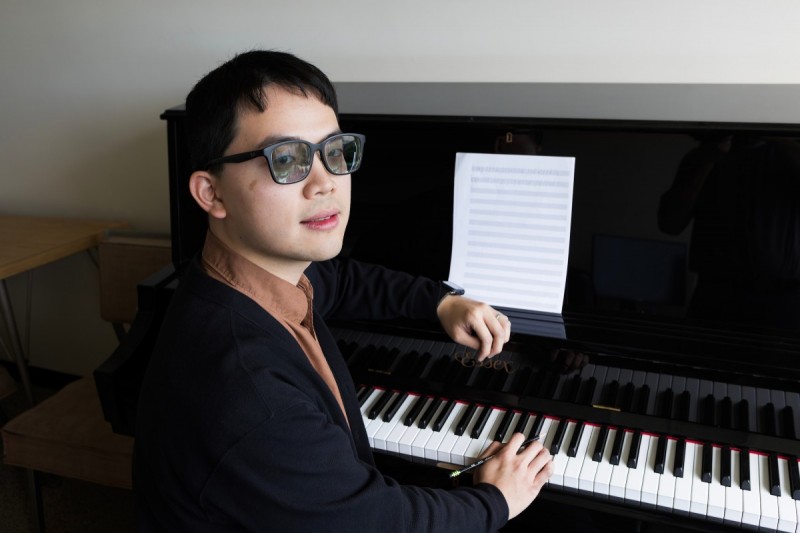 Hippocrates Cheng, Assistant Professor of Music Theory and Composition and an affiliated faculty member with the Department of Asian and Asian American Studies at Harpur College of Arts and Sciences
