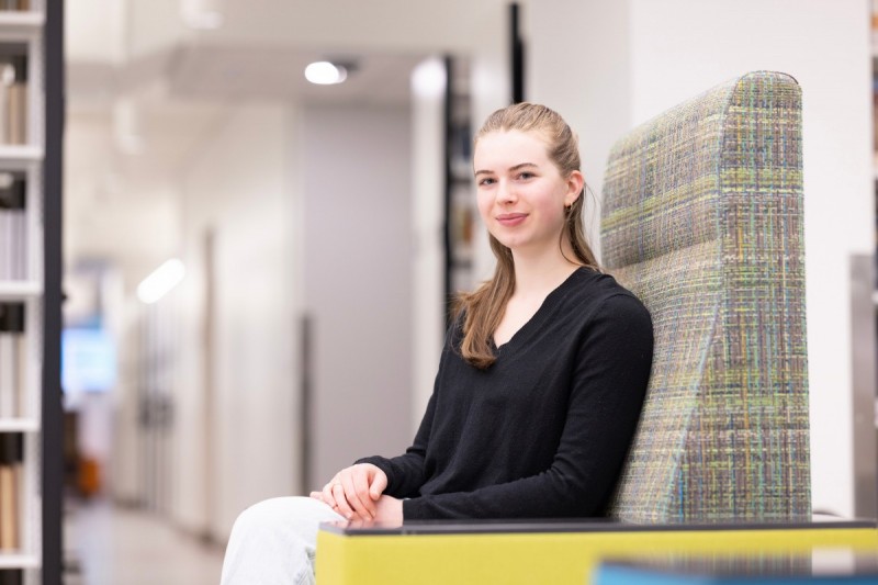 Isabelle Aiken is a dual major in history and Philosophy, Politics, and Law (PPL) at Harpur College of Arts and Sciences, and also in the history 4+1 master's program.