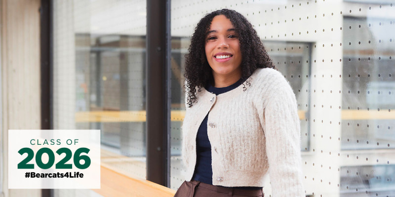 In addition to her academic pursuits, McKenzie Skrastins ‘26 served as president of Binghamton University's Student Association for the past two years.