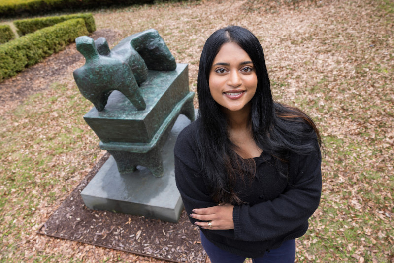 Aleena Paulson champions social justice through campus activism and global engagement, uplifting marginalized communities.