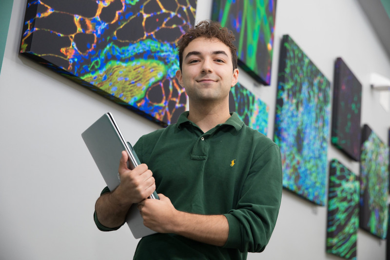P3 PharmD student Francis Depalo will work with Clinical Assistant Professor of Pharmacy Practice and Menner Family Endowed Faculty Fellow Mia Lussier to examine clinical outcomes of patients with type 2 diabetes.