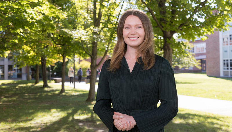 Elizabeth Drake is Binghamton University's new chief sustainability officer at the Office of Sustainability.