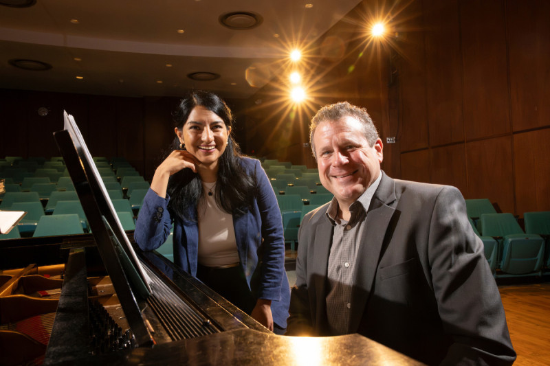 Binghamton University Assistant Professor of Voice Brenda Iglesias, accompanied by pianist and Assistant Professor of Music Curt Pajer, will give a faculty recital titled 
