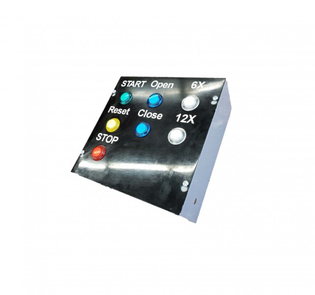 The control panel that the team developed.