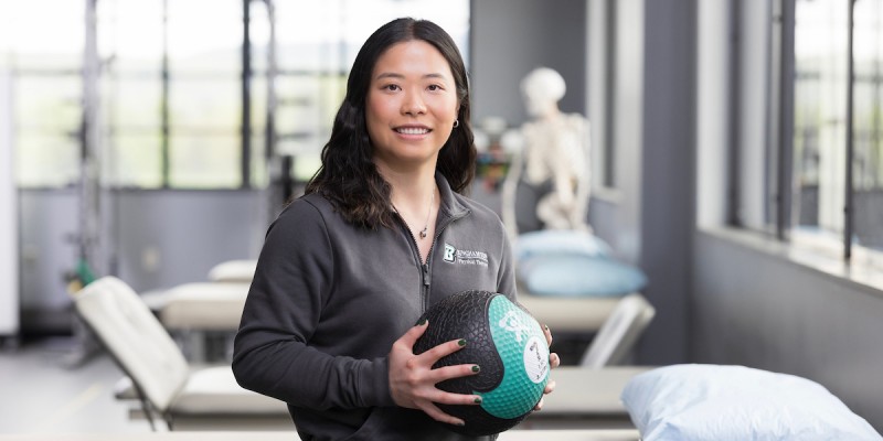 From Rink to Rehab: Physical therapy is Binghamton student’s passion. Ice hockey is in her blood