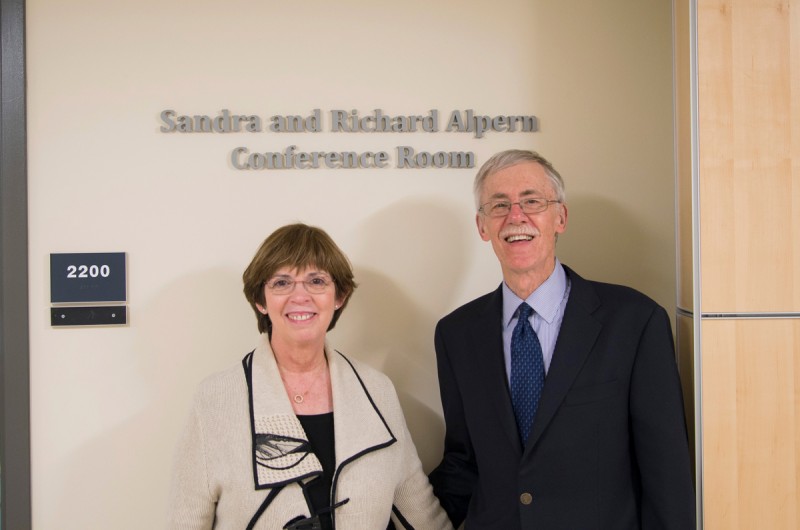 Sandra and Richard Alpern