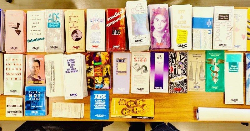 Brochures and informational pamphlets produced by Gay Men’s Health Crisis (GMHC), the world’s first major HIV/AIDS service organization.