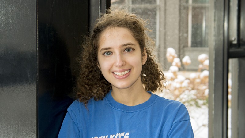 Ruth Fatolitis enjoys French, the environment -- and the Binghamton area.