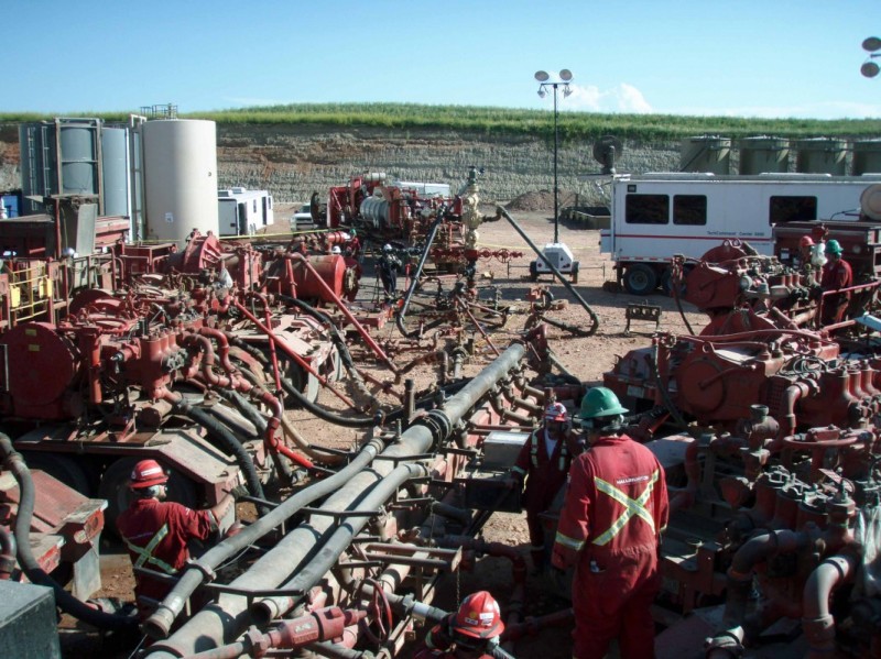 Fracking the Bakken Formation in North Dakota