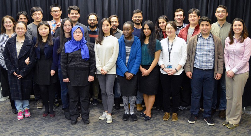 The initial class that went through the pilot Watson program in the winter of 2017.