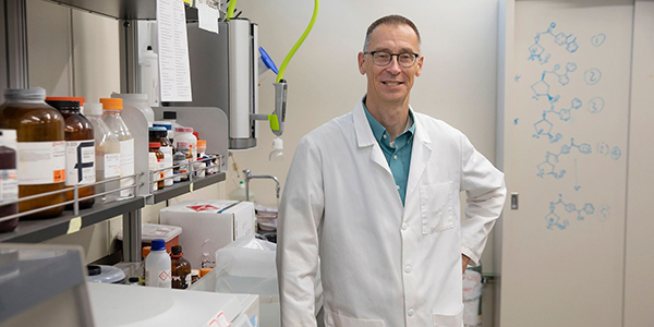 Christof Grewer’s research has led to the creation of compounds that may fight cancers currently treatable only by radiation therapies.