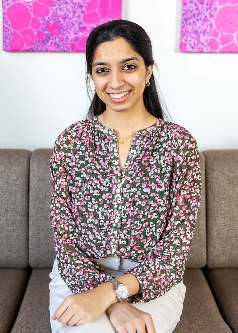 P4 student Heeral Naik says she was very excited when she learned that she had received the scholarship.