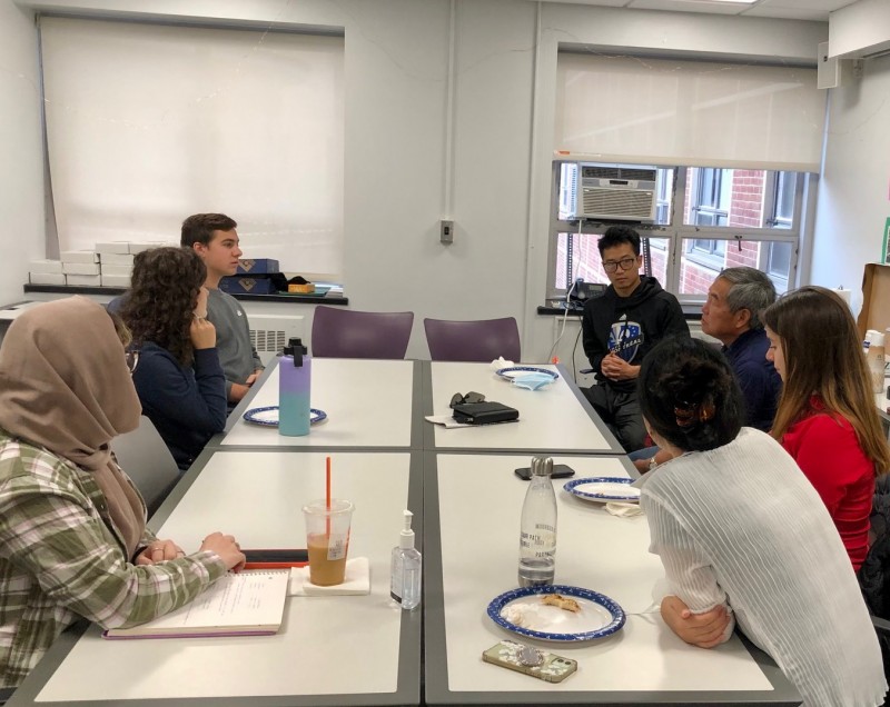 Harpur alumnus Wesley Moy ’79 shared his experience working in government intelligence during an Oct. 7 Brunch & Learn Zoom event with Harpur Edge.