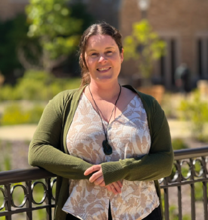 Postdoctoral Researcher Imogen M. Browne of the Earth Sciences Department.