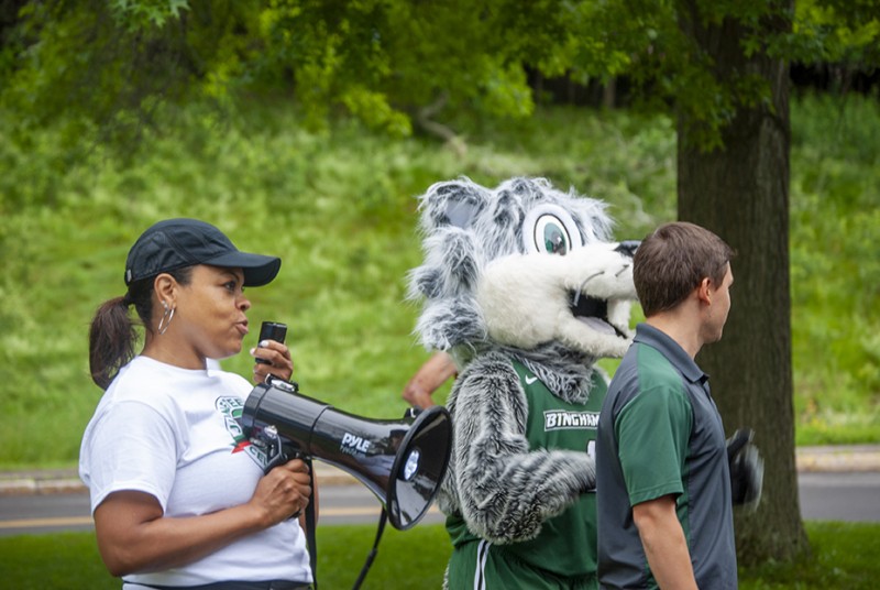 Over 100 members of the campus and local community participated in the Second Annual Juneteenth 5K.