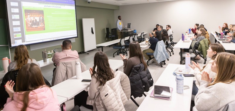 Michael Kidd-Gilchrist said he had always wanted to help others, but it wasn't until he had children of his own that he decided to start advocating for awareness and accommodation of stuttering.