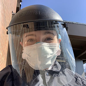 Lexis Rosenberg has been working in Rockland County, her hometown area.