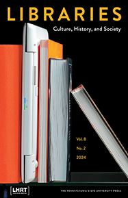 A Great Variety of Books: The Confiscation and Redistribution of the Libraries of Boston’s Loyalists, 1776 to 1779 by Jeremy Dibbell appears in Libraries: Culture, History, And Society Vol. 8 No. 2; 2024.