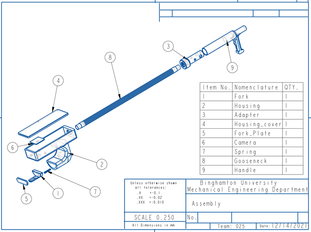 Senior mechanical engineering students at Watson College are redesigning the Tick Stik.