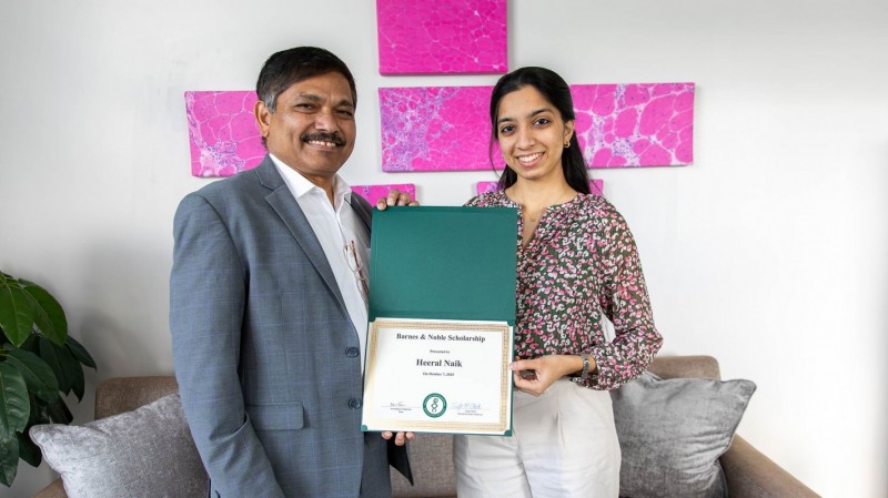 Pharmacy student earns national scholarship from Barnes &amp;amp; Noble