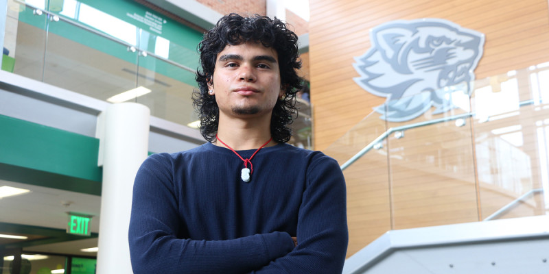 Rosell Hernandez, a rising junior majoring in global public health, will receive BUPNUR funding this summer to join Assistant Professor Divya Gupta researching community crisis response and resilience in Broome County.