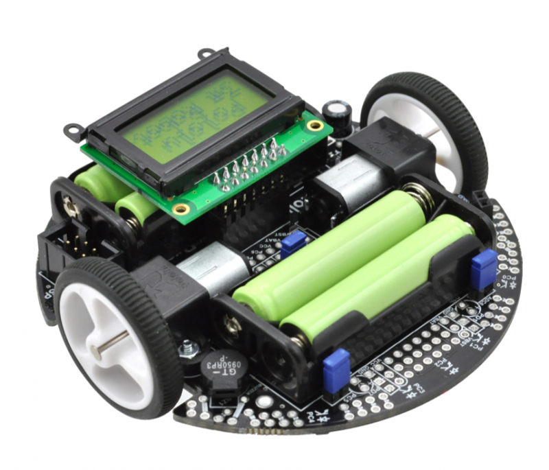 Watson student engineers built a robot similar to this one to win the IEEE Region 1 Micromouse Competition in early April.