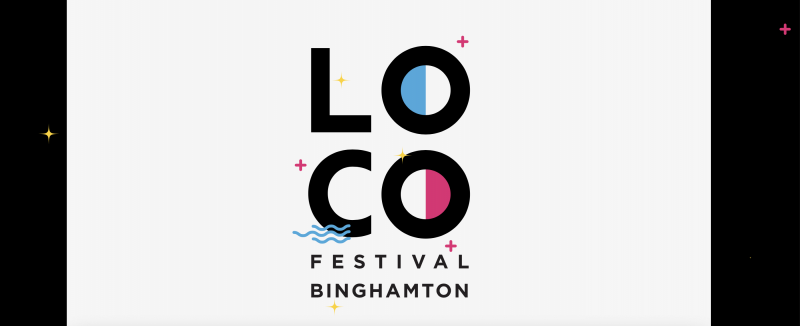 The logo for Binghamton's LOCO Festival