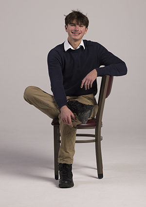 Nethanel Dimenstein, an integrative neuroscience student from California.