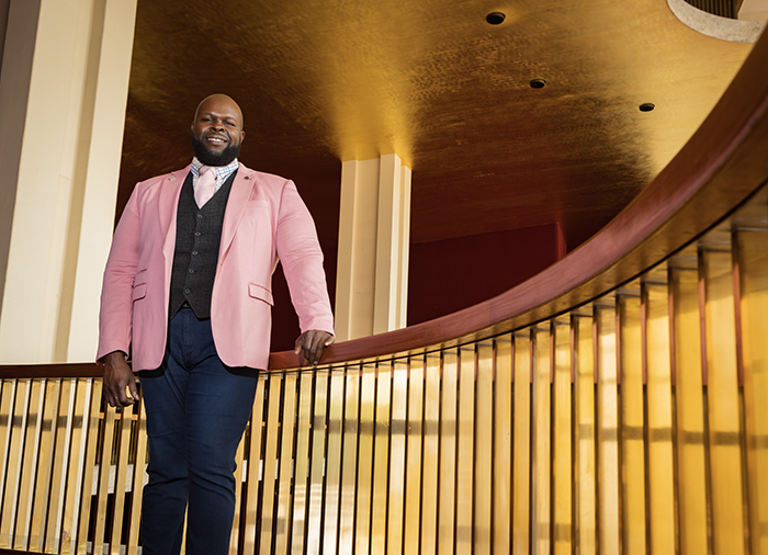 Opera singer and Binghamton University alumnus Tshombe Selby has performed in Metropolitan Opera productions such as 