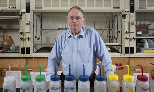 Distinguished Professor of Chemistry and Materials Science M. Stanley Whittingham was recognized with the Nobel Prize in Chemistry for development of lithium-ion batteries, which 