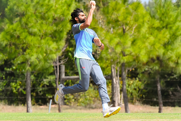 Vinit Hemant Tagarse, MS ’21, played for the Fort Lauderdale Lions, a cricket club on the U.S. Minor League Circuit.