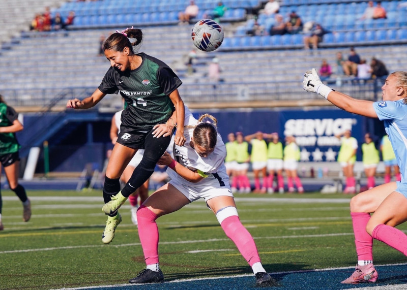 Isabella Martillo during a match against the University of New Hampshire.
