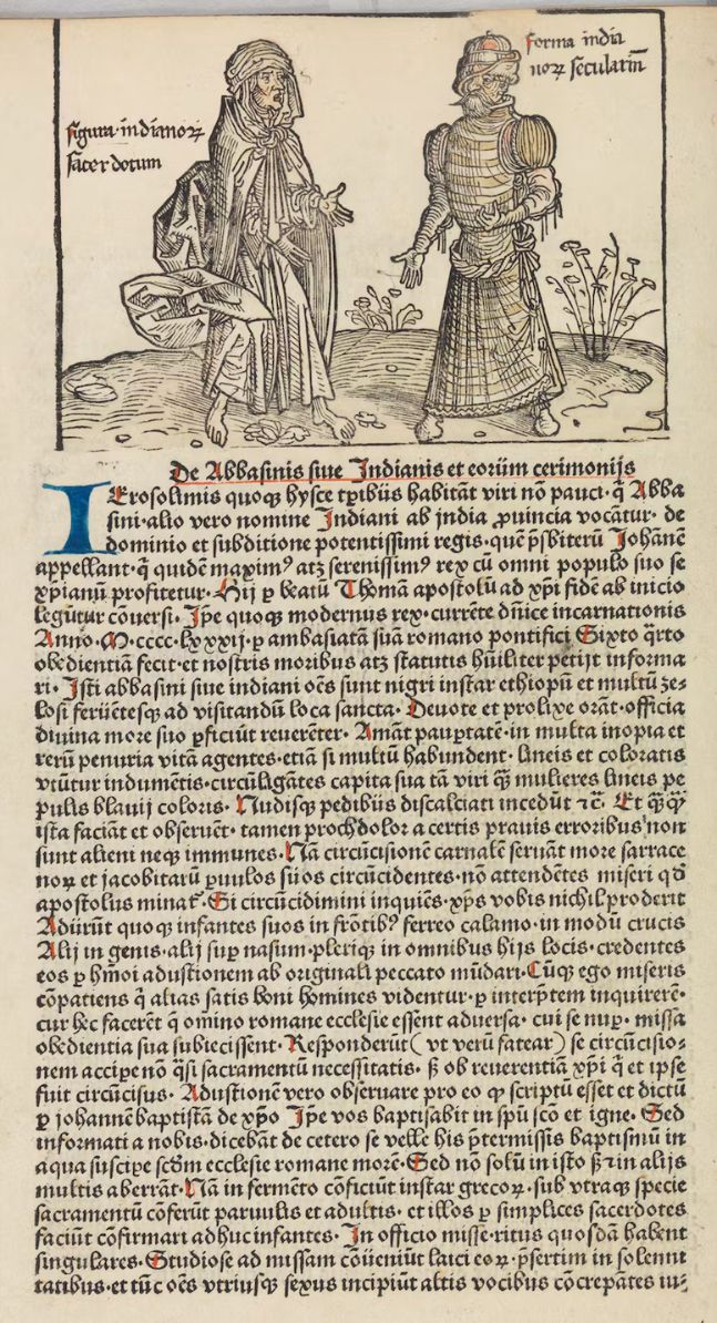Erhard Reuwich, woodcut from Bernhard von Breydenbach's 