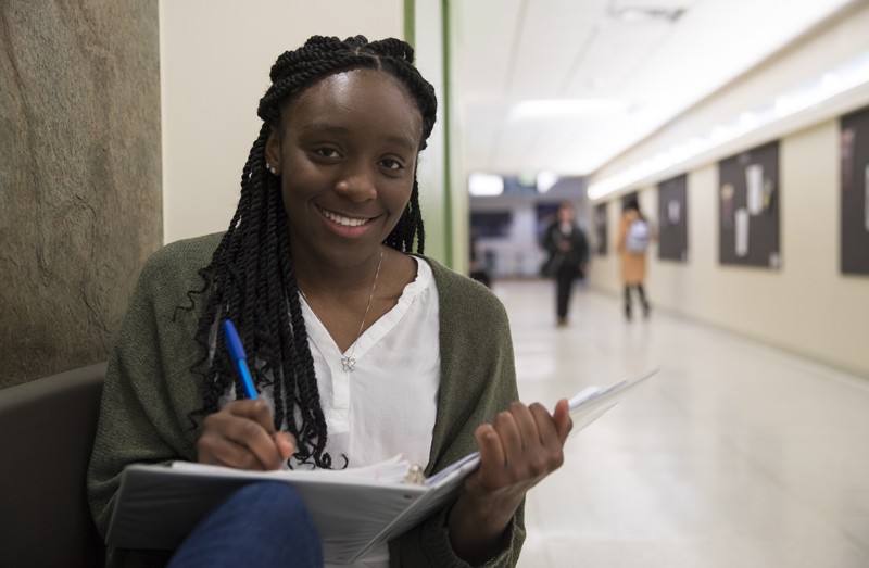 Sophomore nursing student Ra'Vynn Waters was elected to the NAACP national board of directors earlier in the year.