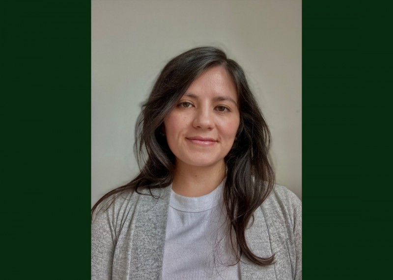 Doctoral candidate in history Amanda Ortiz