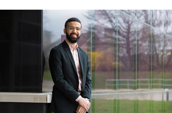 Amin Taziny found that Binghamton University was the perfect fit for him. The mechanical engineering major is taking his knowledge and will be applying it to space as he studies aerospace engineering in Colorado.