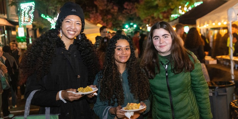 2022 Homecoming Weekend started with the Block Party hosted by the Alumni Association, held on Washington Street in Binghamton, Friday, Oct. 7, 2022.