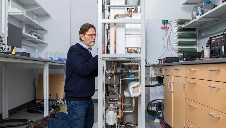Mike Brookman, CEO of BRASH Engines, continues to improve his innovative boiler system.