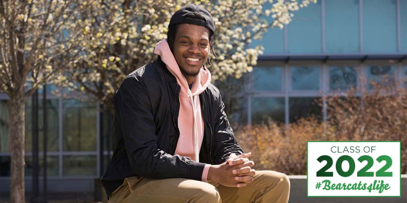 Casey Boston is graduating with a master's degree in social work from the College of Community and Public Affairs.